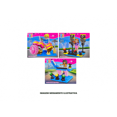 BLOCOS PARA MONTAR 58PCS GREAT FRIEND